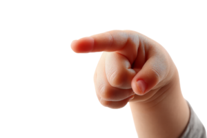 Isolated gesture of child's curiosity png