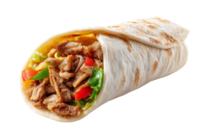 Close-up of shawarma wrap bliss png