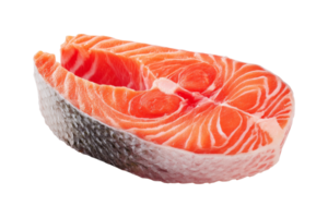 Bright culinary delight salmon slice png