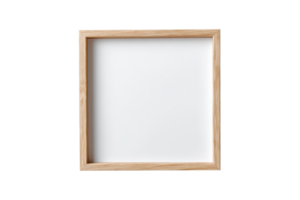 Empty frame for art display png