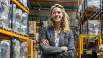 Warehouse management strategy employee engagement in logistics photo