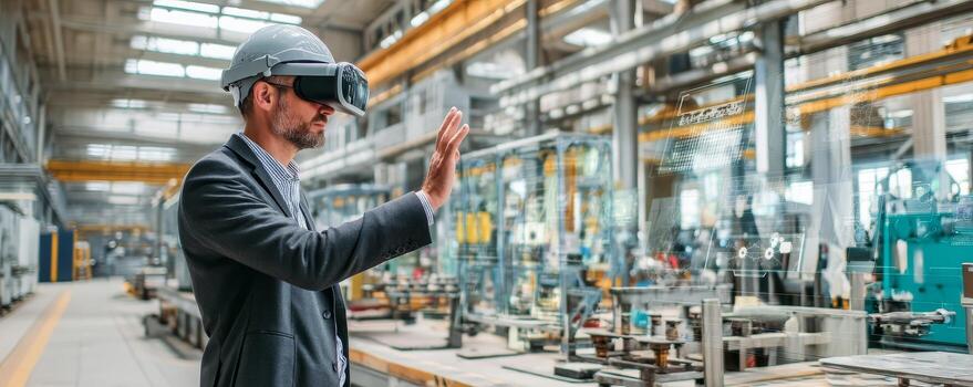 Augmented reality transforming indoor factory technology photo