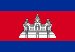 Cambodia flag illustrator national vector