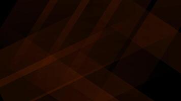 Dark abstract background with layered brown geometric shapes video