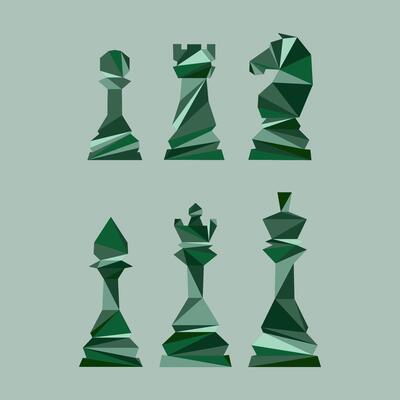 Chess figures icons set. Board game. King, queen, bishop, pawn, horse,knight, rook. International chess day. Chess tournament. Strategy concept