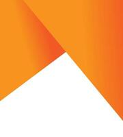 Dynamic Orange and White Abstract Geometric Design vector