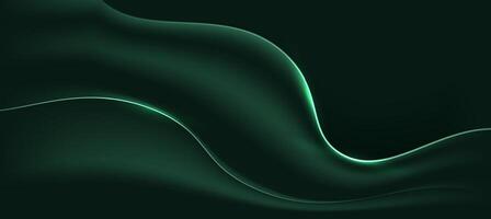 Green elegant, abstract polygon luxury background EPS 10 vector