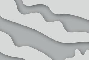 3D Background Paper white style vector