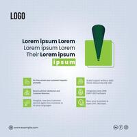 Creative design for social media design in design art vector