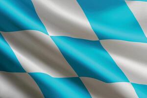 Bavarian flag blue and white pattern vector