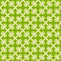 Motif ornament on tiles geometric seamless pattern vector