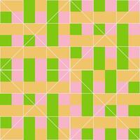 Abstract seamless pattern with geometric shapes and lines illustration vector