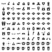 National Hamburger Day Silhouettes. Easy To Edit. EPS 10 vector