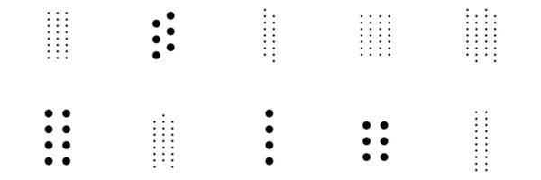 Dots Business Element Design. Easy To Edit. EPS 10 vector