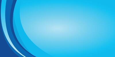 Blue Gradation Simple Design Background Illustration vector