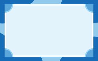 Blue Design Frame Simple Background vector