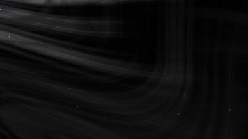 black motion background with smooth flowing lines. Ideal for modern designs, digital art, and futuristic projects video