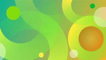 Beautiful abstract circle gradient green circle background. Yellow neutral for presentation design website, print, base, banners, wallpapers, business cards, brochure, banner. vector