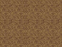 Realistic old texture of brown burlap. Seamless canvas pattern. Cloth linen sack backdrop. Vintage rustic style for posters, banners, retro background vector