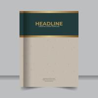 Colorful Business Annual Report Layout for Print and Digital, Editable Business Summary Book Cover with Bold Colors vector