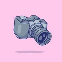 Camera Floating Cartoon vector