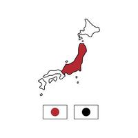 Graphic highlighting Honshu Island on a detailed map of Japan. Suitable for travel brochures, geography presentations, and educational materials. vector