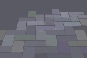 Pavement tile con block stone mosaic style design for background design. Illustration style. vector