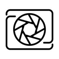 Camera Shutter Logo vector