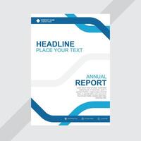 Curve Report Cover vector
