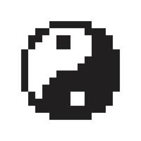 Pixel Yin Yang vector