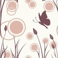 Soft-focus bokeh-style circles in format, peach and lilac hues, glowing layered feel vector