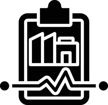 informes icono de edificio industria y actuación datos, haciendo ellos ideal para representando Operacional o negocio actuación análisis vector