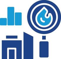 Icon for in-depth analysis of a property or asset, often with an emphasis on performance data, valuation, and related energy vector