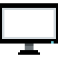 Computer Monitor. Empty computer monitor screen png