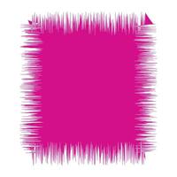Vivid Magenta Furry Rectangle vector