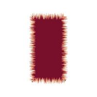 Vertical Flame-Like Edge vector
