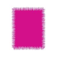 Electric Pink Spiky Block vector