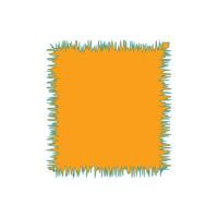 Bright Fuzz Window Panel vector
