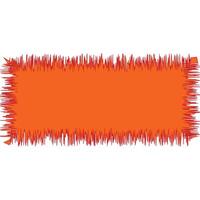 Fiery Square Glow Panel vector