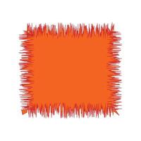 Rugged Static Fringe Shape vector