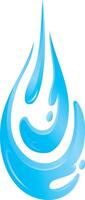 Abstract Water Droplet Ripple vector