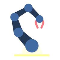 robot hand icon for illustration vector