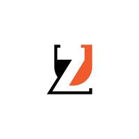 Creative ZU UZ Initial Logo Made for Brand Recognition vector