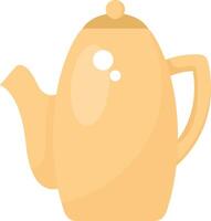 Yellow Teapot Design vector