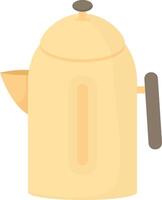 Yellow Tea Kettle vector