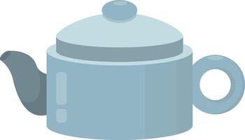 Blue Teapot Server vector