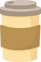 Brown Coffee Cup vector