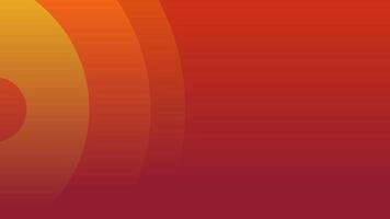 Abstract red orange background with circles. Modern abstract background. Simple geometric background. Simple red orange background. vector