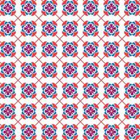 Ornamental Flower Pattern with Traditional Motifs and Retro Aesthetic for Designer Projects, Pattern with Floral Bouquets and Abstract Motifs in a Repeating Layout for Fashion Designers vector