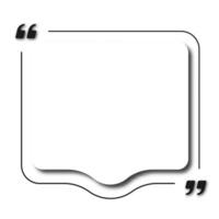 Bubble testimonial banner empty speech balloon vector